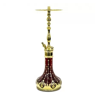 Ath Brass Collection Yakut Base - Nigari Stem Nargile Takımı